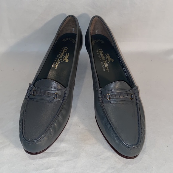 Vintage Oldmaine Trotters Marcy Gray Heels Pumps Shoes - Picture 2 of 4